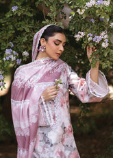 Tahra By Zainab Chottani Embroidered Lawn 3 Piece Unstitched Suit ZC24T 3A ZINNIA